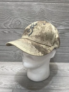 Browning Hat Cap Snapback Camo Camouflage Hunting Embroidered Deer - Picture 1 of 11