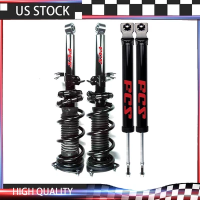 Puntales delanteros y amortiguadores traseros originales con barra estabilizadora para Infiniti G37 2009-2010 sedán 2x2 Foto 1 de 4