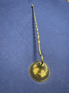 Vintage Twisted Brass Candle Snuffer - Picture 1 of 5