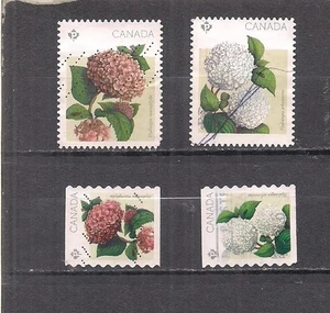 Canada #2897-2900  used Flowers - Bild 1 von 1