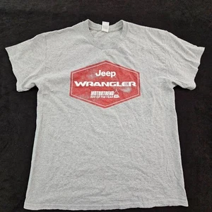 Jeep Wrangler Motortrend SUV of the Year 2019 Gray Short Sleeve T-Shirt Men's L - Picture 1 of 8