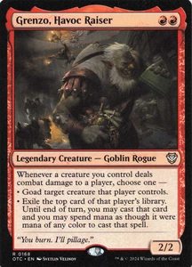 Grenzo, Havoc Raiser Rare Non Foil MTG Near Mint - Picture 1 of 2