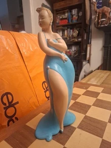 Vintage Emilio Casarotto Plus Size Chubby Models Limited Edition 26cm Figurine - Picture 1 of 14