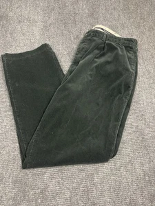 Polo Ralph Lauren Corduroy Trousers Mens W42 L34 Green Jumbo Cords Vintage - Picture 1 of 9