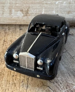 Vintage Minic Motorways Slot Car By Tri-any, Rolls Royce Silver Cloud In Black - Picture 1 of 13