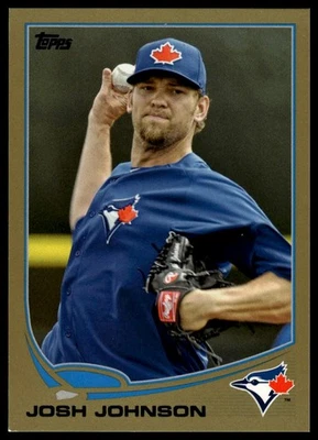 2013 Topps #473 Josh Johnson Gold #/2013 - Image 1 of 2