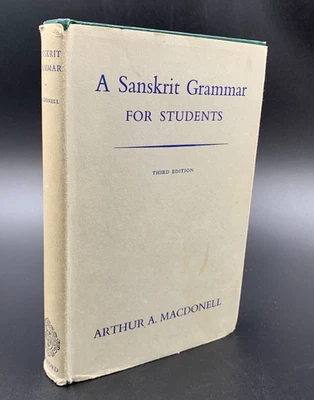 A Sanskrit Grammar for Students - 3rd Edition - by Arthur A. Macdonell - HC 1973 - Image 1 of 4