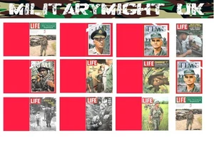 1/16 - 1/18 ESCALA 120mm FIGURAS REVISTAS GUERRA DE VIETNAM MODELO DIORAMA - Imagen 1 de 1