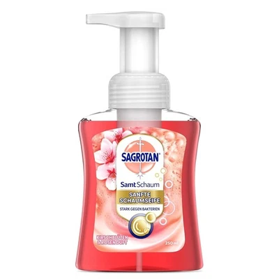Sargotan Samt Schaumhandseife - Kirschblüte und Rose, 250ml - Bild 1 von 4