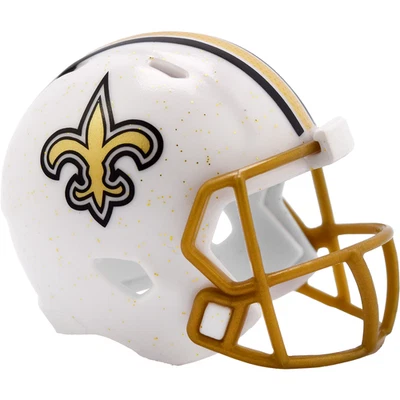 NEW ORLEANS SAINTS Limited Edition RIDDELL Pocket Pro Helmet 2025 - Image 1 of 4
