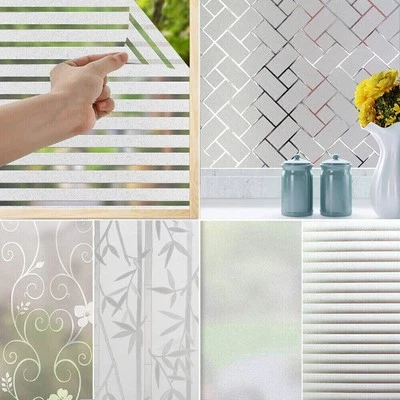 Sichtschutzfolie Milchglasfolie Fensterfolie Fenster Folie Selbstklebend 5Mx90cm - Bild 1 von 4