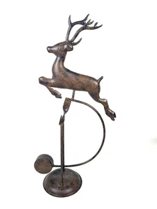 PENDULUM MOTION BALANCE TOY ROCKING REINDEER, 20" Tall - Picture 1 of 6