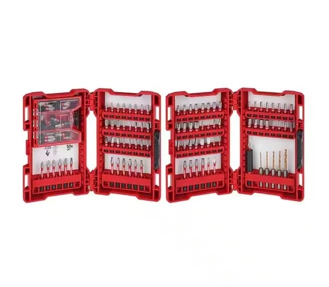 Milwaukee Shockwave Impact Duty Alloy Steel Drill and Screw Driver One Size  - Image 1 of 1