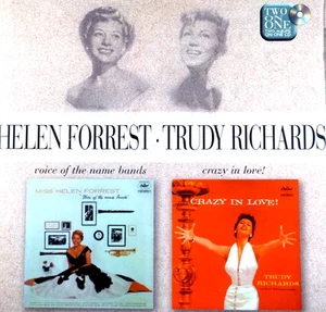 Helen Forrest - Voice Of The Name Bands / Trudy Richards - Crazy In... -  CD, VG - Picture 1 of 2