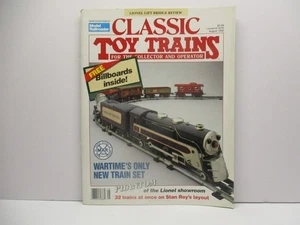 Aug. 1992 Classic Toy Trains Magazine Die Cast Marx Lionel Locomotive O Gauge - Picture 1 of 1