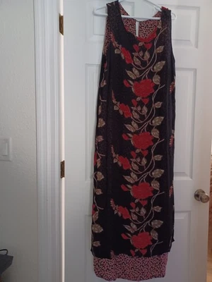 Женское двустороннее платье миди Vintsge Carol Anderson размер XL - Изображение 1 из 3