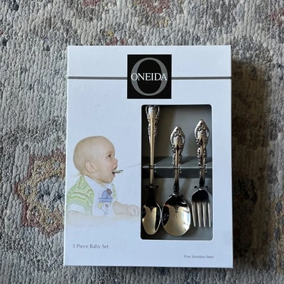 Little Love Juego de cubiertos finos Progress de 3 piezas de acero inoxidable 18/10 Foto 1 de 4