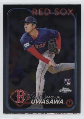 2024 Topps Chrome Update Naoyuki Uwasawa #USC9 Rookie RC - Image 1 of 2