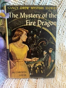Nancy Drew #38 Mystery of the Fire Dragon 1961 1st Printing Blue Endpapers $1 - Picture 1 of 19