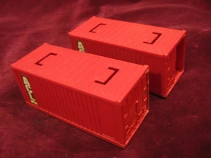 Vintage Lot of 2 Corgi 1106 Mack Truck Containers ONLY England Gd! - Picture 1 of 3