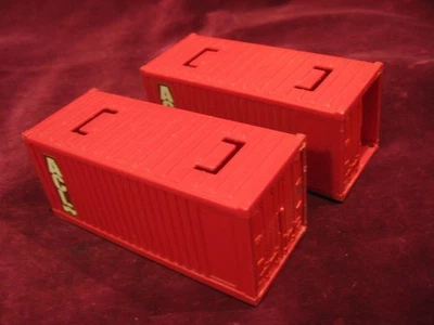 Vintage Lot of 2 Corgi 1106 Mack Truck Containers ONLY England Gd! - Image 1 of 3