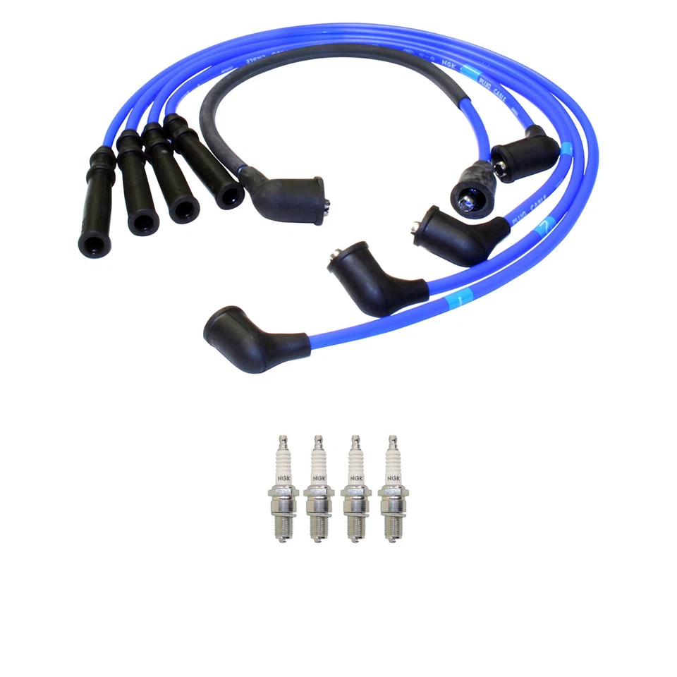 Juego de 4 bujías de níquel NGK de 7 mm para Mazda 626 MX-6 2,2 4 L 1988-1989 Foto 1 de 1