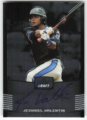 2012 Leaf Metal Draft #BA-JV1 Jesmuel Valentin BASEBALL Los Angeles Dodgers - Image 1 of 2