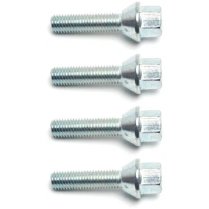 H&R 12753501 4 x Tapered Seat Wheel Lug Bolts 12 x 1.75 x 35 mm Set for Spacers - Picture 1 of 4