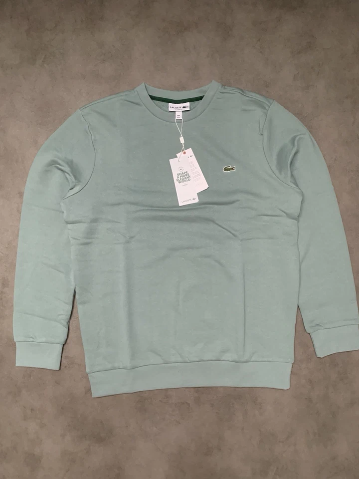 Pull Lacoste Homme - Vert - Taille L - Neuf - Photo 1/4