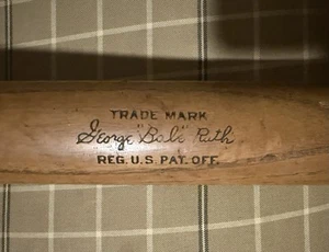 Babe Ruth 32” Louisville Slugger 40 BRJ Bone-Rubbed Bat, Nice, No Cracks, 30 oz. - Picture 1 of 8