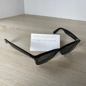 Ray-Ban RB2140 902 Wayfarer Sonnenbrille Schildpatt NUR RAHMEN 50-22 BREITER ARM - Bild 1 von 9
