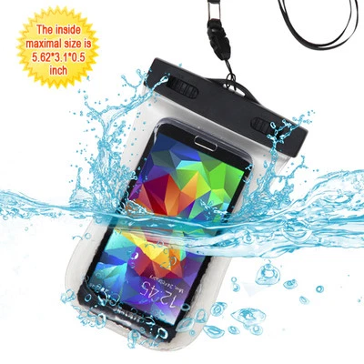 Универсальный T-прозрачный водонепроницаемый чехол (с ремешком) для iPhone SE (2020), 8, 7, 6s - Изображение 1 из 4