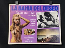 1964~La Bahia Del Deseo~ FABIANA DALI~ SOPHIE HARDY~ Org. Mexican Lobby Card