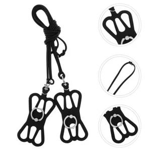 2 Pcs Mobile Phone Ring Holder Cell Straps Chain Adjustable Neck Lanyard for - Picture 1 of 12