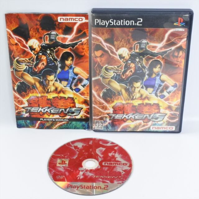 New!! PlayStation 2 PS2 TEKKEN 5 Namco Japan Game Soft SLPS25510 from Japan