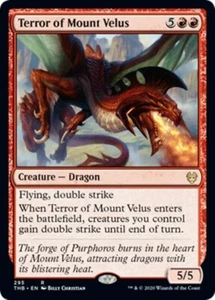 MTG - TERROR OF MOUNT VELUS - Theros Beyond Death (R) - Bild 1 von 1
