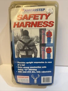 AMERISTEP Hunter Safety Harness, Fully Adjustable #222 Tree Stand Deer Hunting - Picture 1 of 3