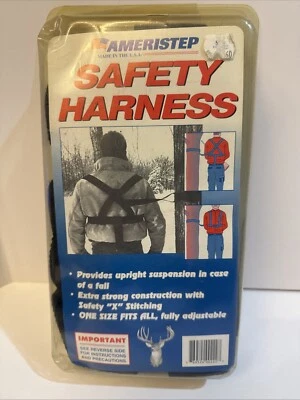 AMERISTEP Hunter Safety Harness, Fully Adjustable #222 Tree Stand Deer Hunting - Image 1 of 3