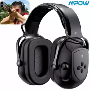 Mpow Bluetooth Elektronischer Gehörschutz Radio Ohrenschützer AntiLärm Kopfhörer - Bild 1 von 10