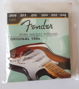 Genuine 150L Fender Original 150s String Set Pure Nickel Wound #073-1050-003 - Picture 1 of 3