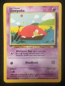 Slowpoke 67/82 Rocket WOTC Pokemon EXC BUY 2 CARDS GET 1 FREE!! - Picture 1 of 1