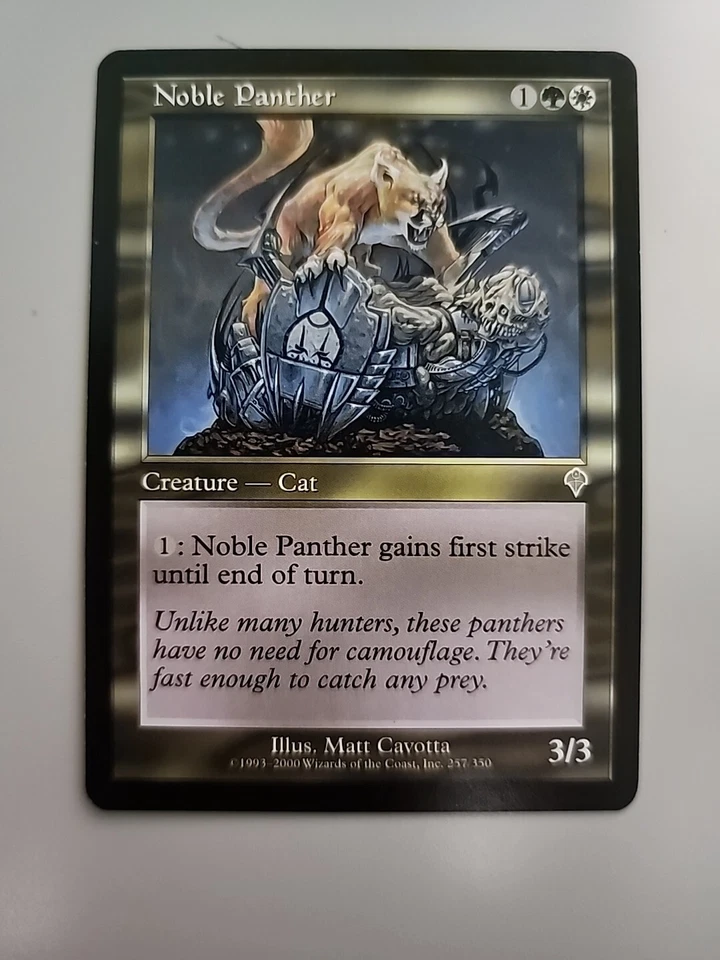 MTG Noble Panther Invasion 257/350 Regular Rare - Image 1 of 1