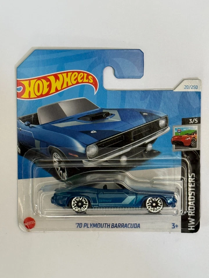 Hot Wheels 72 Stingray Convertible 132/250 HW Roadsters 8/10 BNIB Sealed 2023 - Image 1 of 1