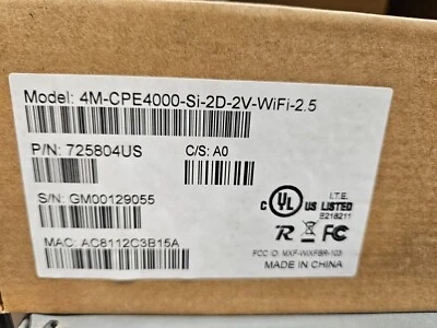 NEW Alvarion Telrad 725804 US CPE CPE4000 4 motion - Image 1 of 2