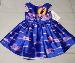 DISNEY ALADDIN Lined High-Low Tulle Party Dress Size 18 Months NWT - Picture 1 of 9