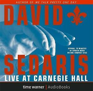 Sedaris, David : David Sedaris Live at Carnegie Hall CD FREE Shipping, Save £s