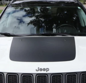 Hood Anti-glare Blackout Vinyl Decal Sticker For Fit 2017-2022 Jeep Compass - Bild 1 von 2