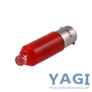 Eaton E22LEDT024RN LED 24V 22.5 mm Red Long Base Non-Metallic Heavy-Duty A1 Seri - Picture 1 of 4