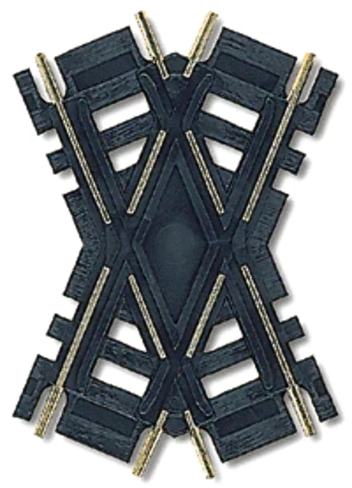 Atlas 175 HO Scale Code 100 Track 60-Degree Custom-Line Crossing - Image 1 of 1