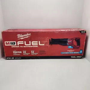 Milwaukee 2721-20 M18 SEGHETTO ALTERNATIVO CARBURANTE SAWZALL con tecnologia UNA CHIAVE - Foto 1 di 3